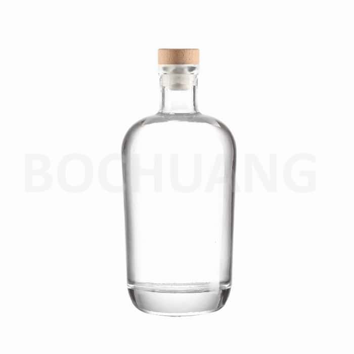 750ml glær Gin glerflaska